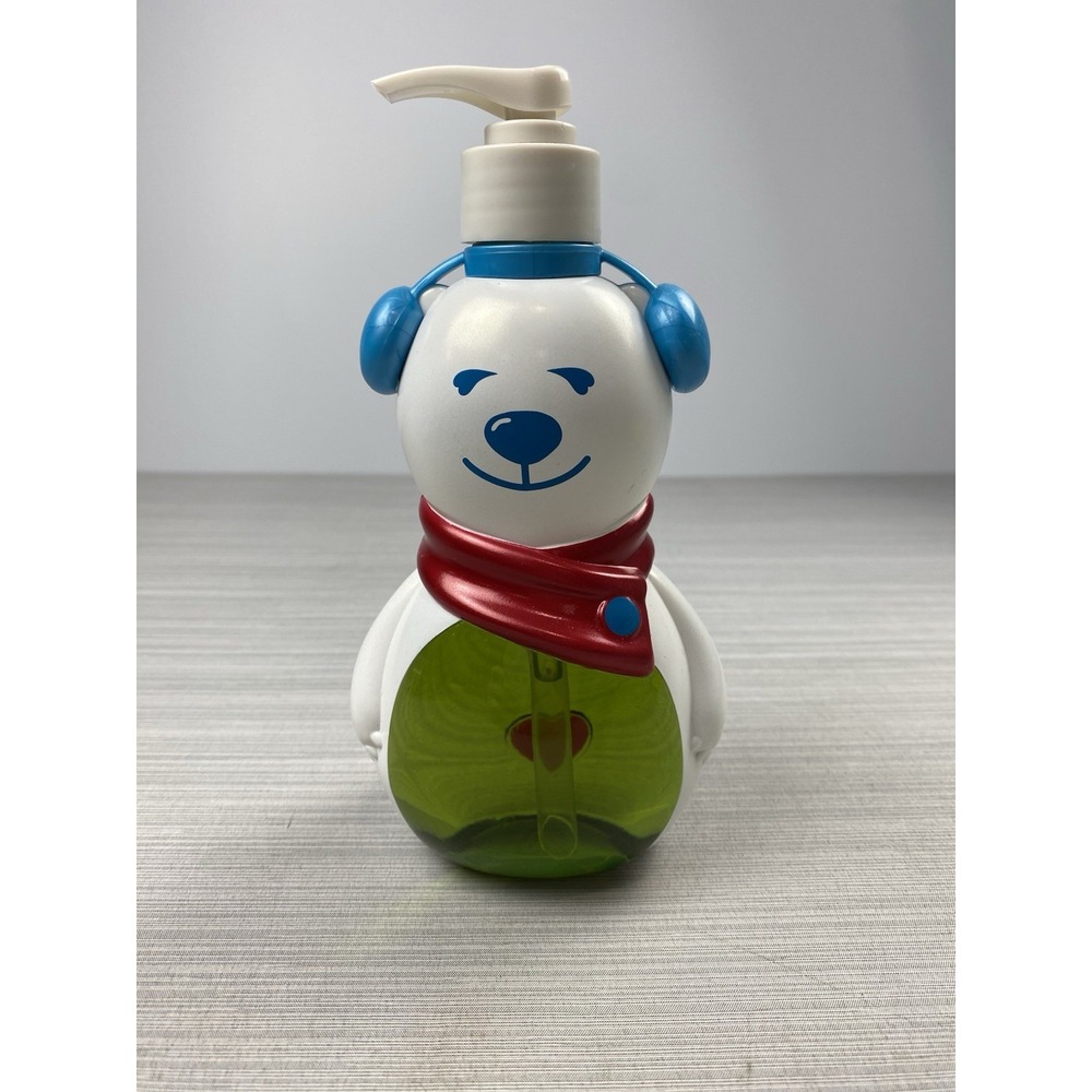Bath & Body Works Hand Soap Christmas Figural Polar Bear-y Earmuffs Winter Heart